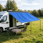 SUPAREE Auvent Camping Car Exterieur Auvents Caravane 3m Auvent Latéral Fourgon Protection UV Oxford 210D Imperméable pour RV SUV 3 x 2,4m : Amazon.fr: Auto et Moto