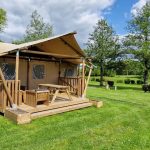 La tente Glamping, luxe, confort et nature à Granville
