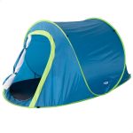 Tente pop up Aktive pour 2 personnes avec double toit et moustiquaires