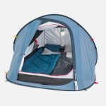 Tente de camping instantanée 2 places, 2 Seconds bleu pour les clubs et collectivités | Decathlon Pro