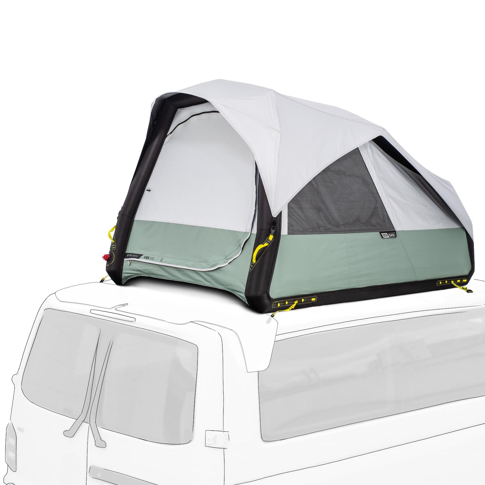 decathlon-tente-de-toit-426nws.jpg Tente de van gonflable 2 places, Fresh & Black – Image 1