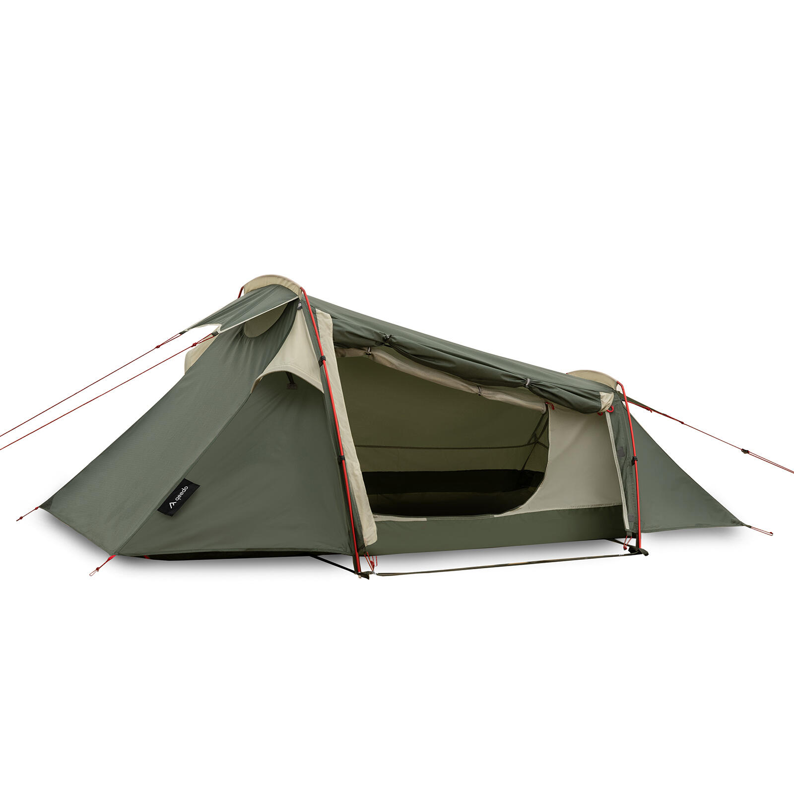 tente-1-place-931igx.jpg Tente tunnel de trekking 1 place 1,9 kg Light Spruce S – Image 1