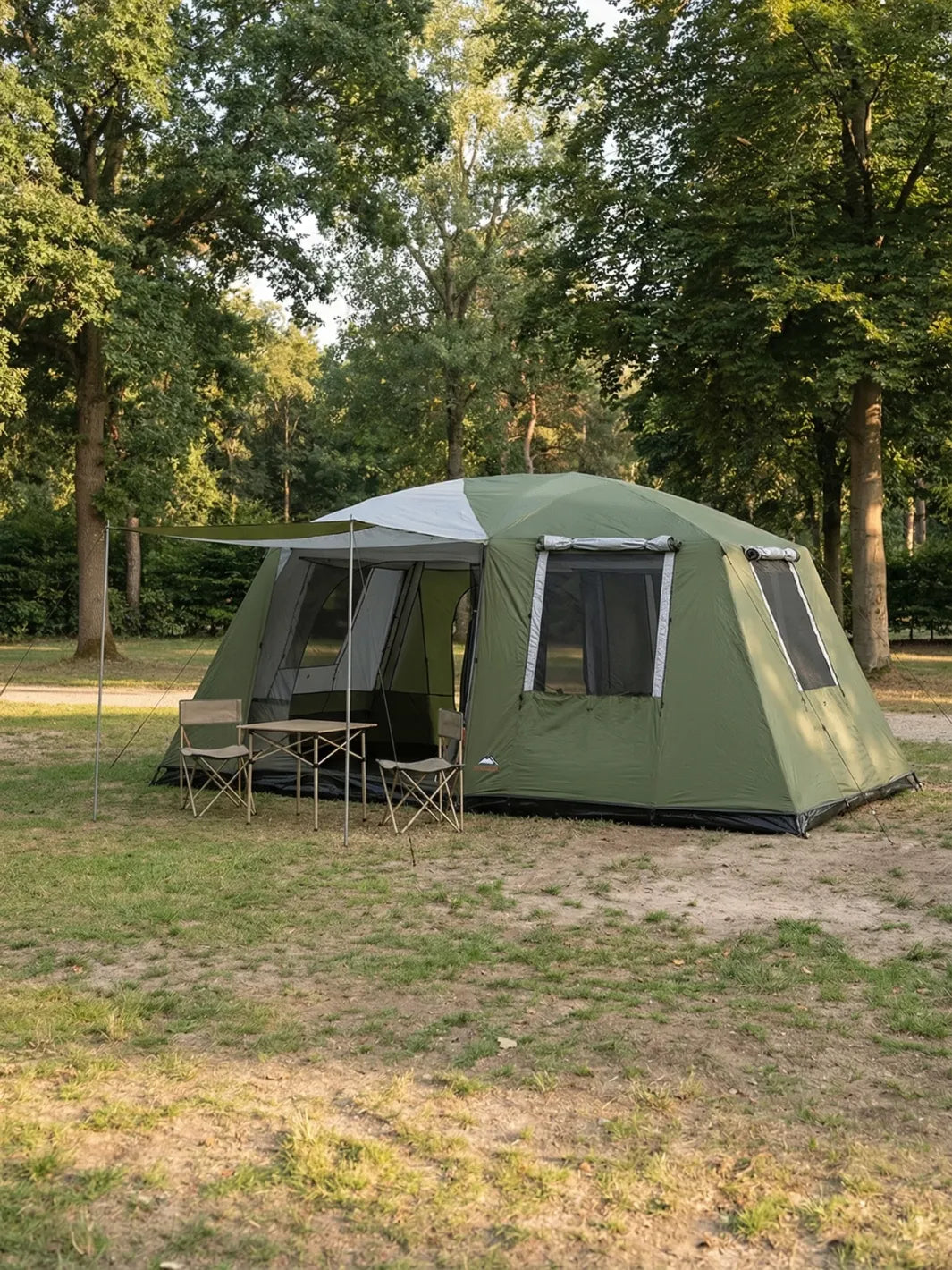 tente-2-chambres-474nzf.jpg Tente de camping 2 chambres | MODULABLE 6 À 12 PERSONNES – Image 1