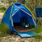 Tente pour 2 personnes 200x120x100 cm bleue