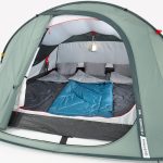 Tente de camping instantanée 3 places, 2 Seconds bleu