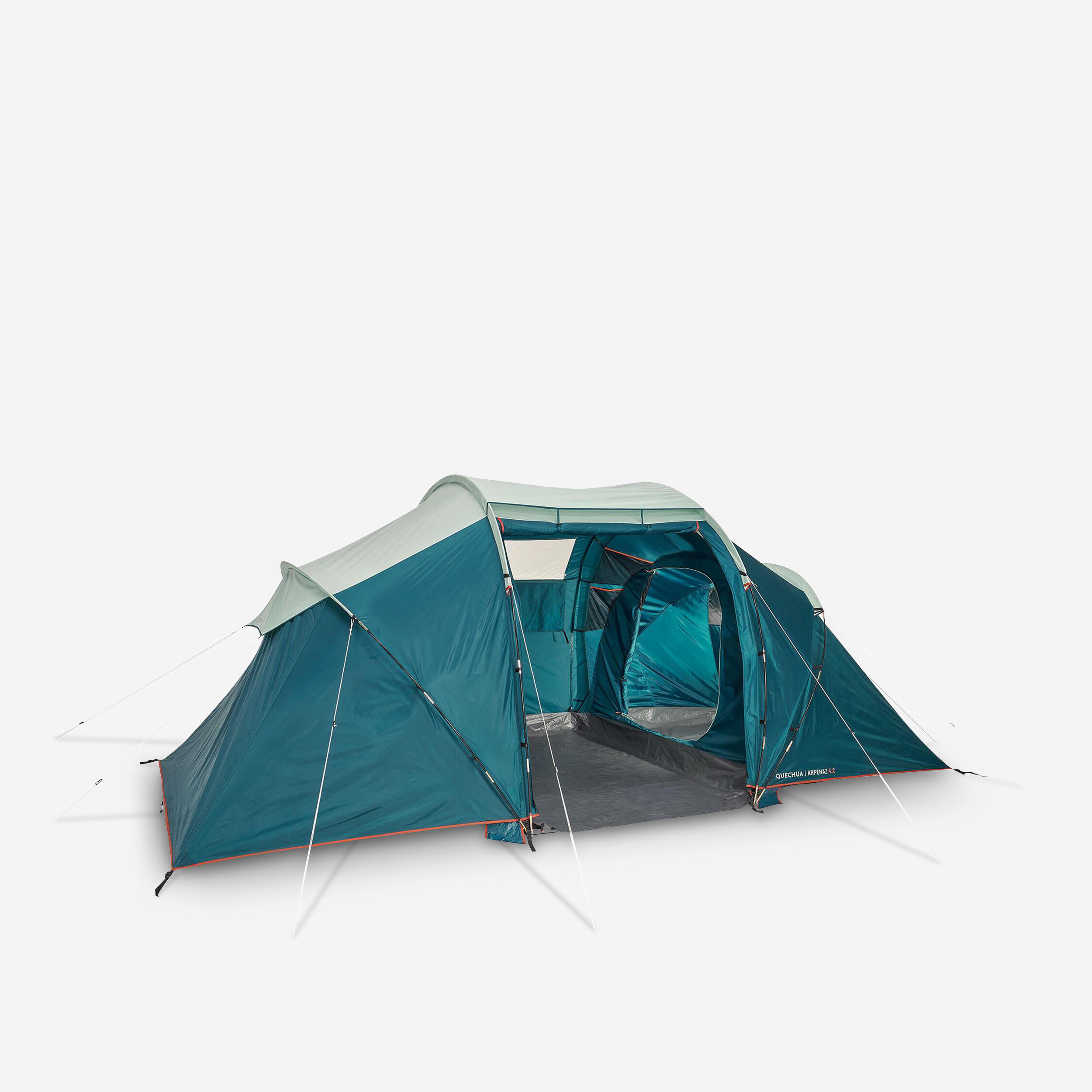 tente-4-places-257ucv.jpg Tente de camping 4 places 2 chambres, Arpenaz 4.2 – Image 1