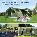 Tente tunnel Gotland 6 Protect