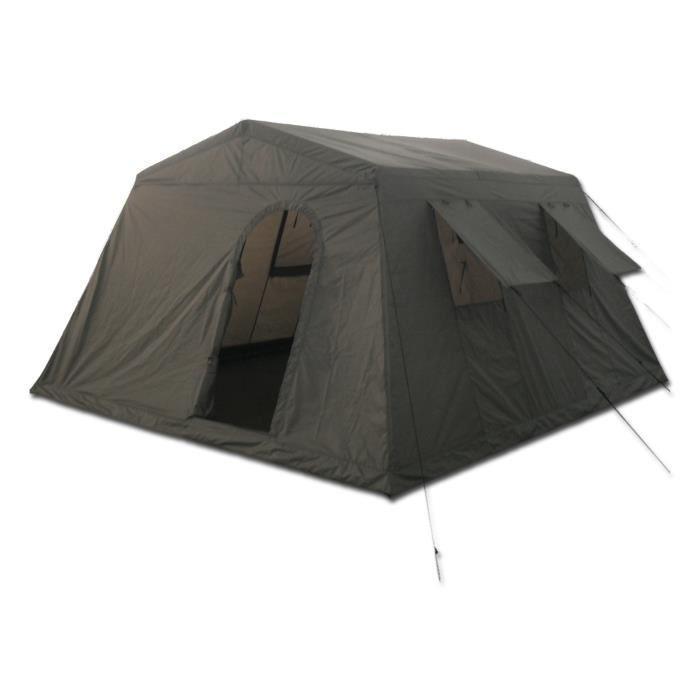 tente-6-places-347gkd.jpg Tente familiale Mil Tec 6 places polyester Oxford 3,4 × 3,1 × 1,8 m avec armature acier et deux entrées – Image 1