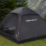 Tente dôme toit autoportante 4 personnes noir Monodome XL High Peak
