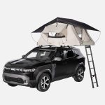 Tente de toit Track pour 2 personnes 130 cm Avec auvent