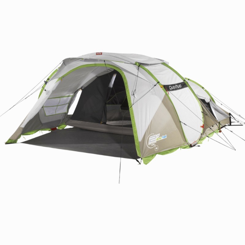 tente-decathlon-4-places-041mit.jpg Tente 4 places avec mini séjour 2 SECONDS XXL ILLUMIN FRESH SKY VIEW QUECHUA – DECATHLON – Image 1