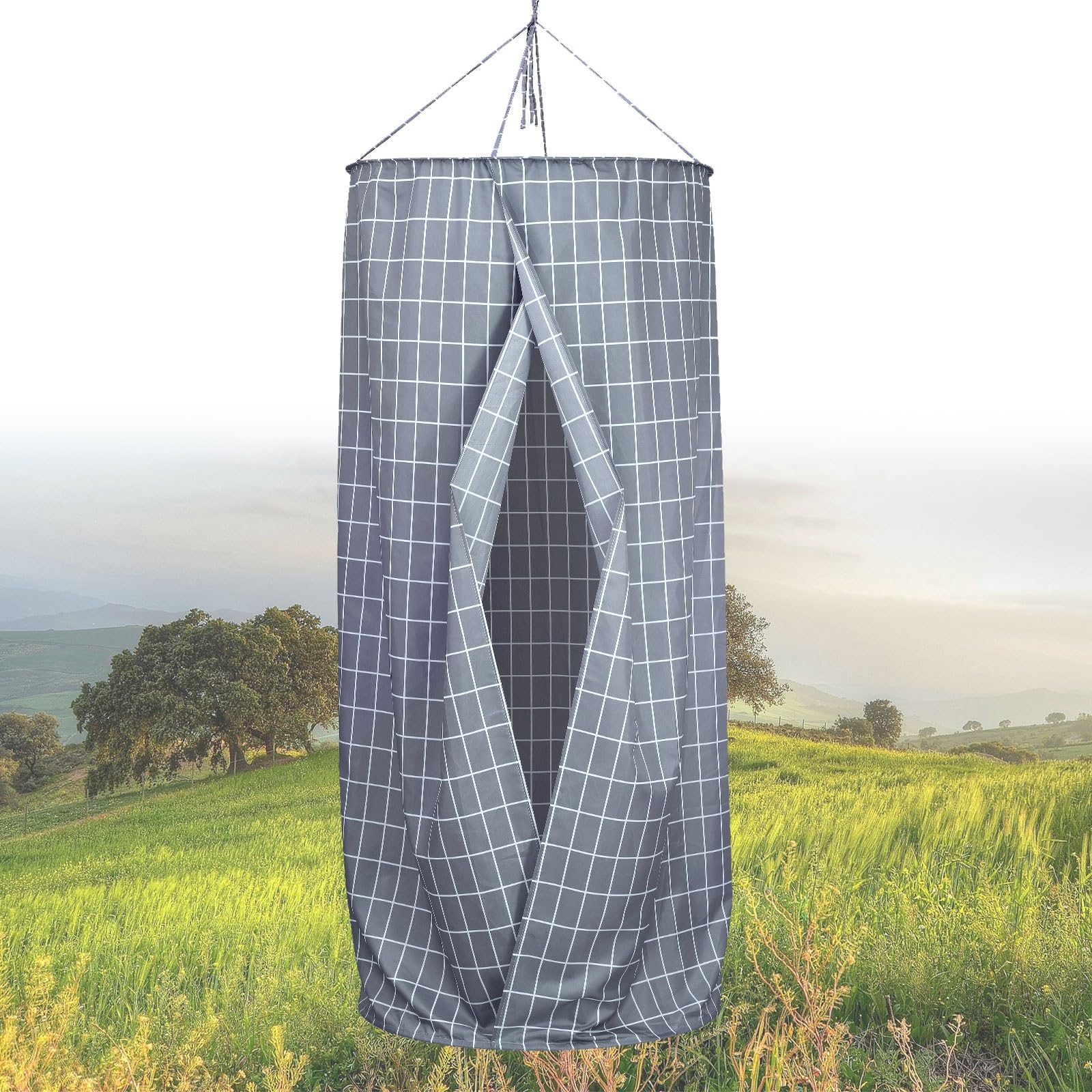 tente-douche-072phc.jpg Tente de Douche Camping Pop Up Cabine Essayage Pliable Portable Tente Privée Douche Camping Abri de Plein Air Vestiaire Extérieure Intérieure 80 x 200cm (Couleur : A) : Amazon.fr: Sports et Loisirs – Image 1