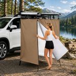 Tente De Douche, Aluminum Cabine De Douche Portable Camping, Oxford ImperméAble Cabine Douche Camping, RéSistant à La DéChirure Tente WC, pour Voiture ...