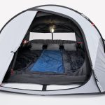 Tente de camping instantanée 3 places, 2 Seconds Fresh & Black pour les clubs et collectivités | Decathlon Pro