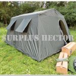Tente militaire 3,40 m x 3,10 m Vert Armée Surplus Hector