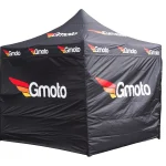 Tente pavillon de service rallye avec parois 3x3m Gmoto
