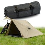 MALIHINI Tente pour Moto [2 Personnes] – Tente moto avec petit volume de pack, imperméable | Bâche à moto & auvent | Tente Biker pour motards | Pack ...