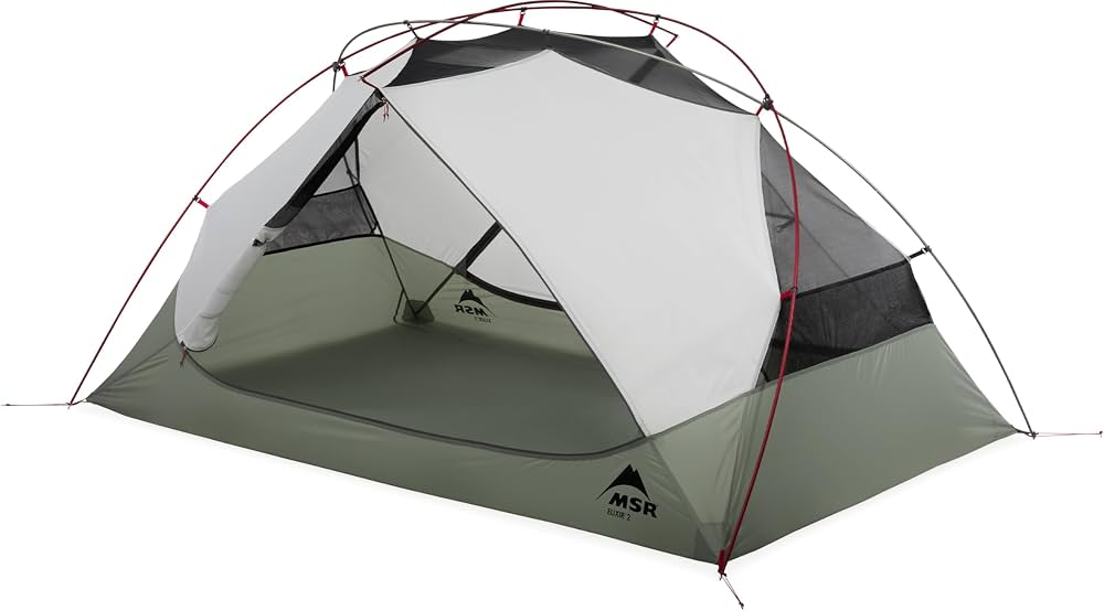 tente-msr-235bne.jpg MSR Elixir Tente de randonnée légère pour 2 Personnes : Amazon.fr: Sports et Loisirs – Image 1