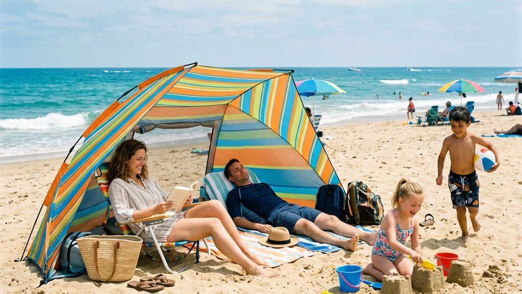 tente-plage-755iho.png Tente de plage | GUIDE COMPLET UPF, POIDS ET ANCRAGE – Image 1