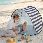 Tente de plage bébé Système Pop up Anti UV 50+