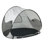 Tente de plage Pop Up de Luxe Légère Protection UV 50+ Argent