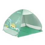 Tente anti uv abri de plage UPF50+ bébé enfant Vert