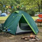 Tente 2 personnes, tente dôme,L 290 cm