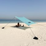 Tente de plage familiale avec protection solaire | UPF50+ – Badawii Beachwear® Europe