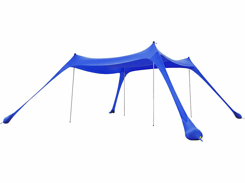 tente-pour-plage-158vdl.jpg Tente de plage avec protection UV UPF 50+ jusqu'à 8 personnes – Image 1