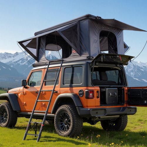 tente-pour-toit-de-voiture-298wyp.jpg VEVOR Tente de Toit pour Voiture, Tente de Toit à Coque Rigide pour 2 3 Personnes, pour Camping Caravane SUV, en Alu, avec Éclairage LED Tricolore, ... – Image 1