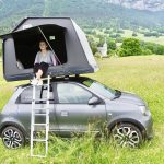 Haute Savoie. On s'évade avec sa tente/chambre sur le toit de sa voiture