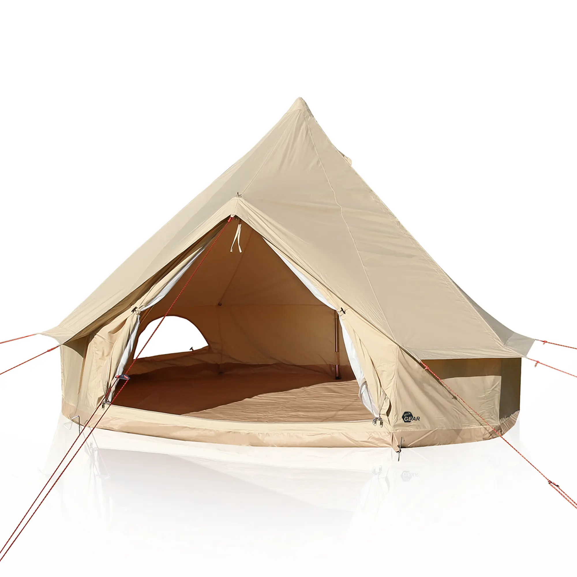 tente-tipi-334pee.webp your GEAR Tente Gobi 3 UV50+ coton tente de camping Tipi tapis de sol sans barre centrale – Image 1