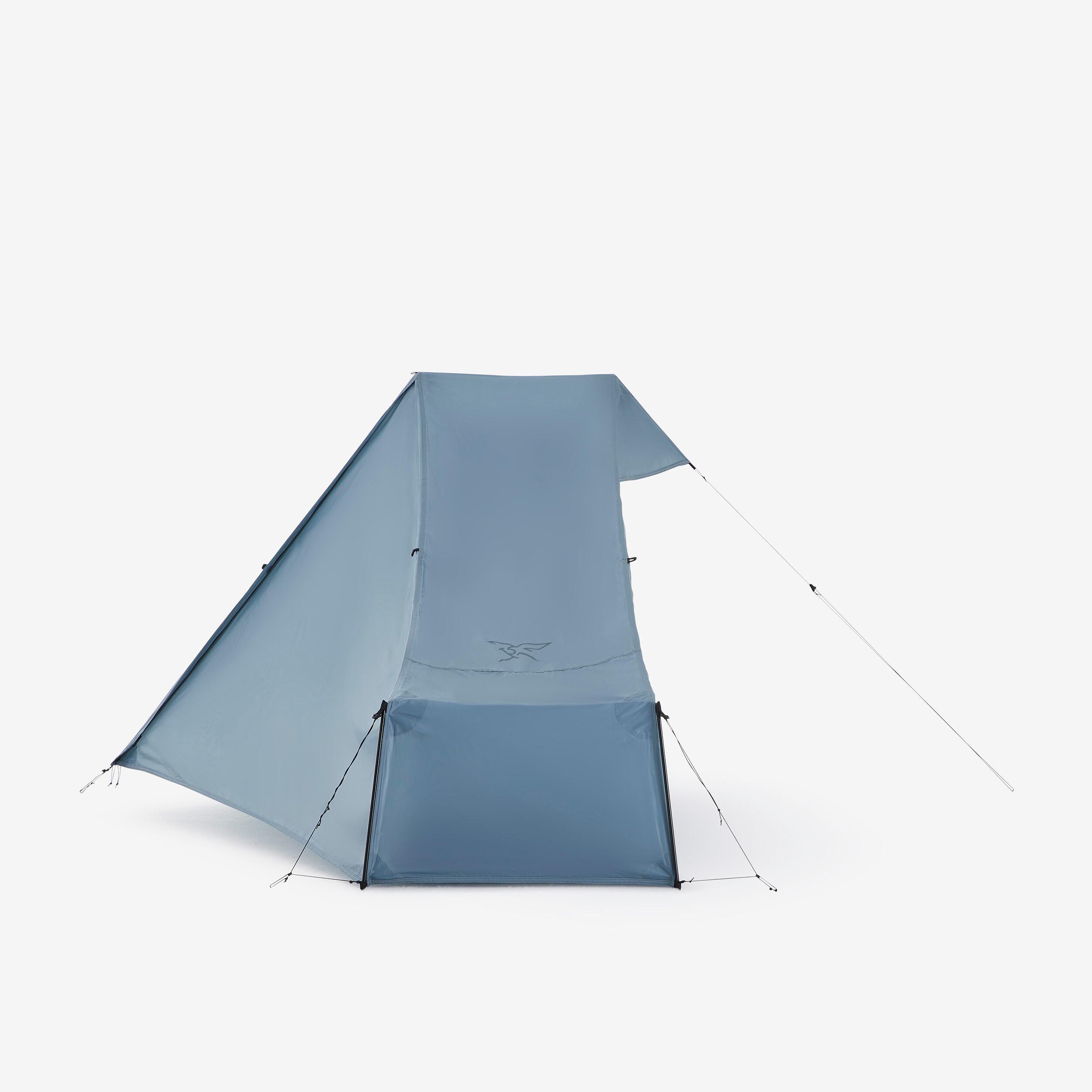 tente-trek-decathlon-157til.jpg Tente tarp de trekking 1 place, ultra légère et ultra compacte, MT900 – Image 1