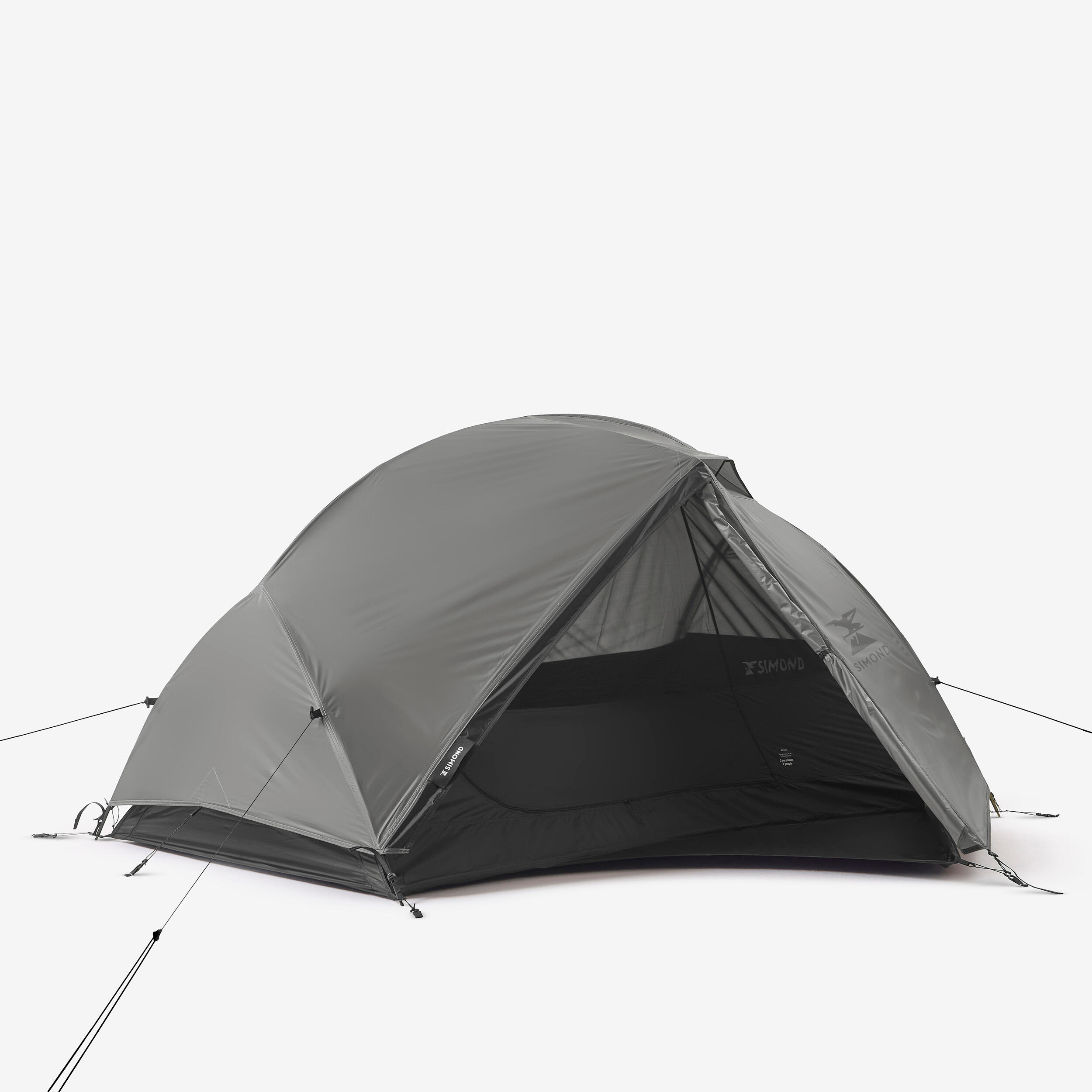 tente-trek-decathlon-182sxg.jpg Tente dôme de trekking 2 places, légère et autoportante, MT900 – Image 1