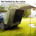 Tente coffre voiture extérieure, auvent, résistante soleil/pluie – camping/pique nique.