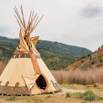 Tipi amérindien Art Print by Golden Saguaro – Fy!